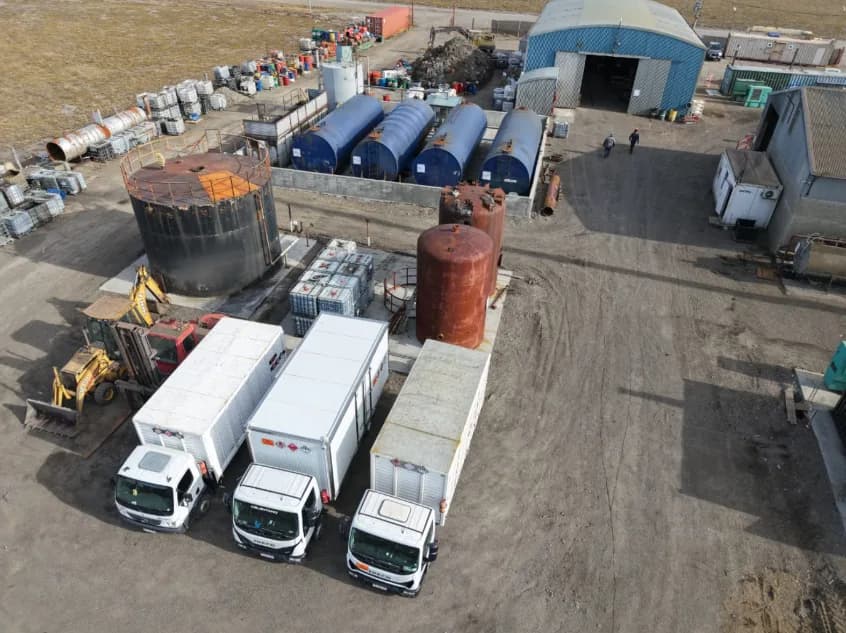 Aerial Photo Tanks Pretil 1